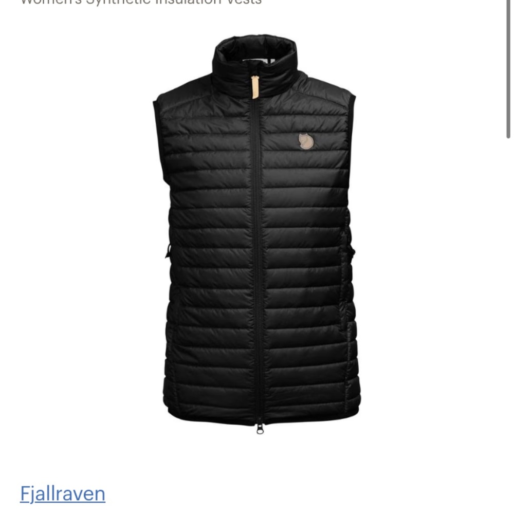 Fjallraven Women’s Large Abisko Vest- Black